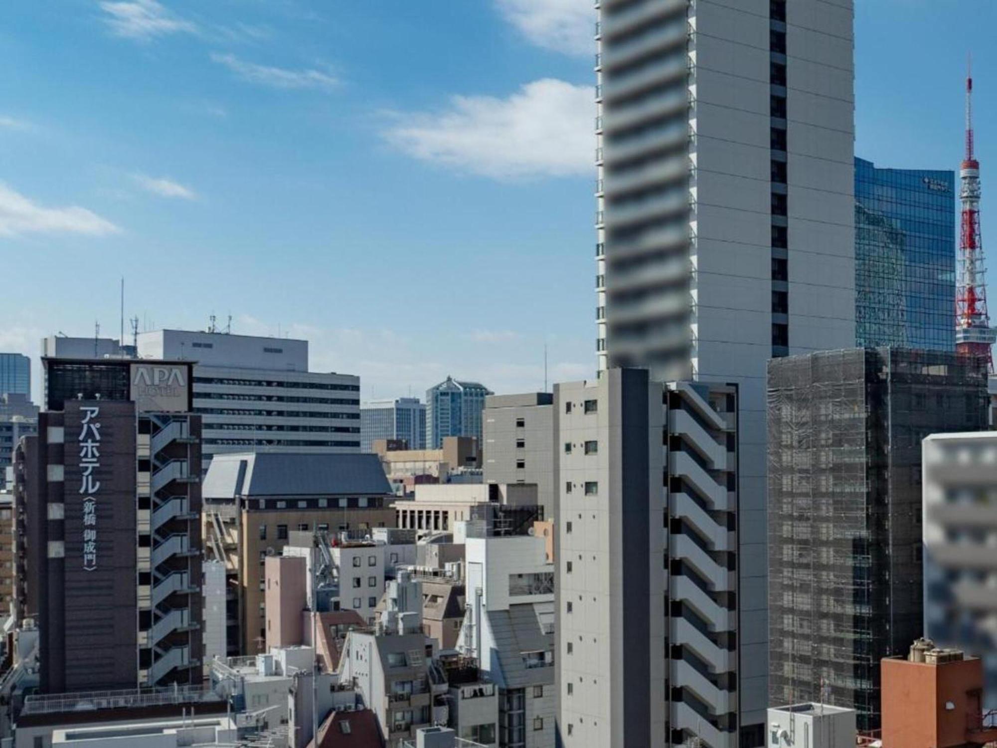 Apa Hotel Shimbashi Onarimon Tokyo Ngoại thất bức ảnh