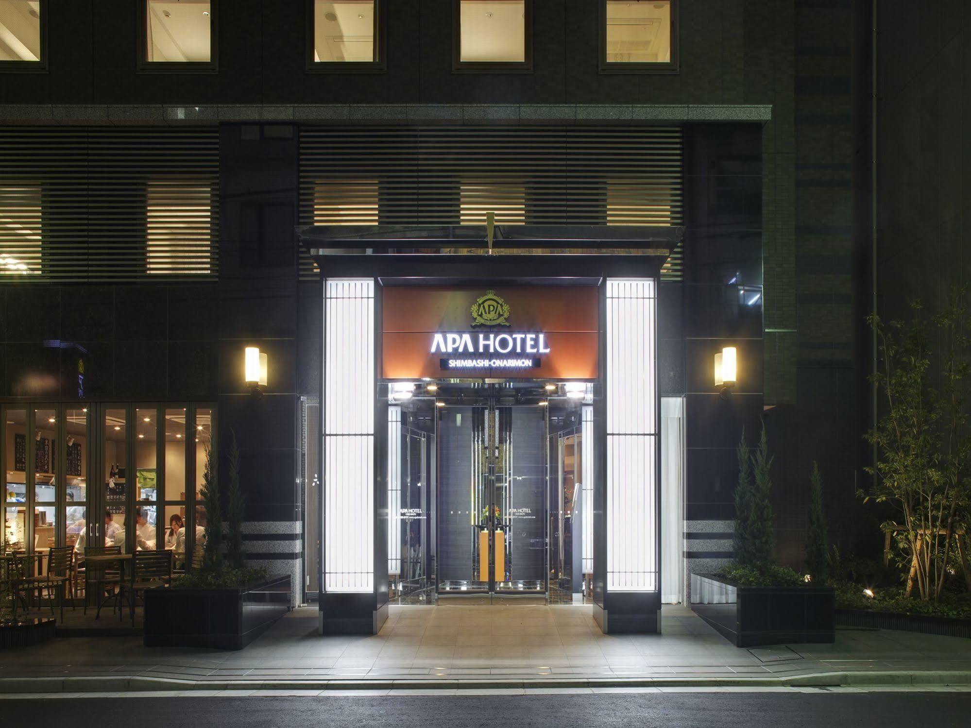 Apa Hotel Shimbashi Onarimon Tokyo Ngoại thất bức ảnh