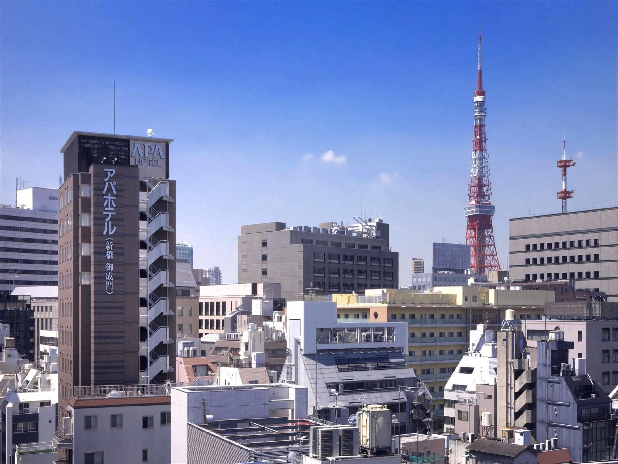 Apa Hotel Shimbashi Onarimon Tokyo Ngoại thất bức ảnh
